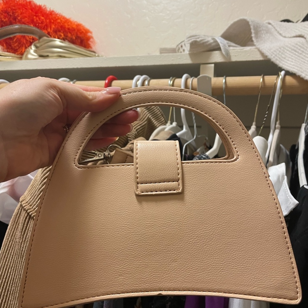 nude purse